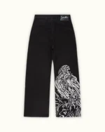Black Crescent Pants
