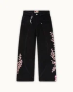 Blossom Black Denim